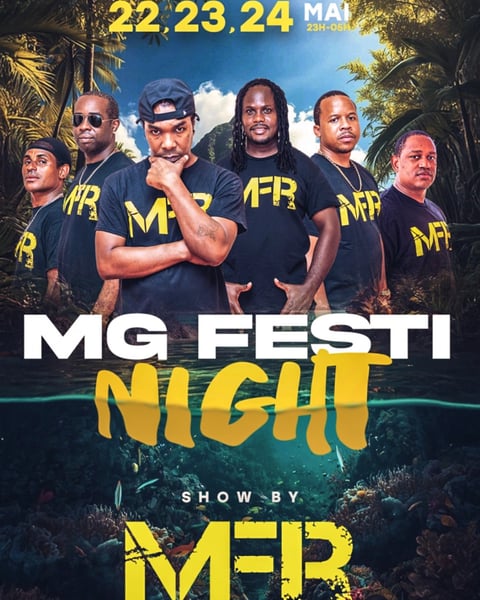 Mg Festi Night 2026 affiche