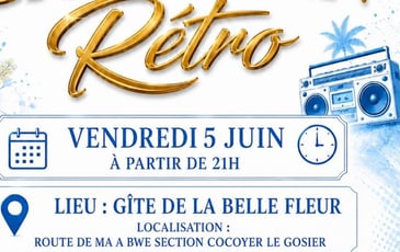 Clubbing Caribéen Rétro
