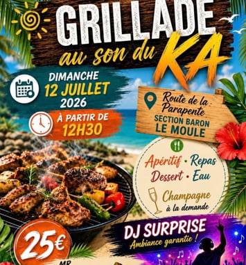 Grillade au son du Ka Ambiance Garantie