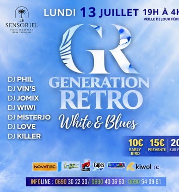 Génération Rétro White et Blues