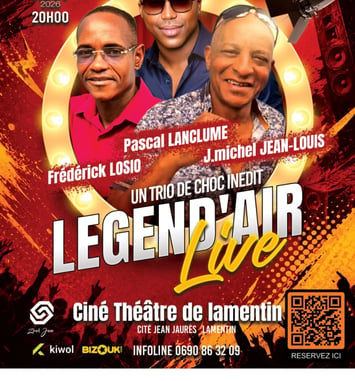 Legend'Air Live Un Trio de Choc Inédit