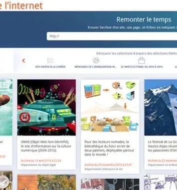 À la découverte des archives du web