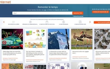 À la découverte des archives du web