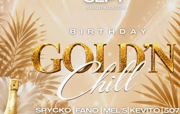 Gold'N Chill Birthday Edition Moët Light Up