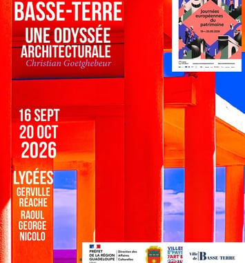 Basse-Terre, une odyssée architecturale ! Levez les yeux !