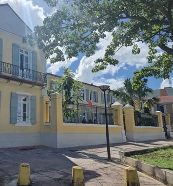 Visite de la Sous-préfecture de Pointe-à-Pitre