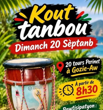 An kout tanbou a ka gozié aw