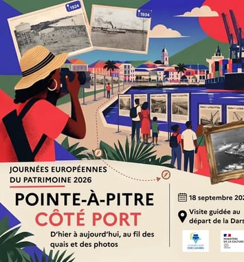 Pointe-à-Pitre, côté Port, D'hier à aujourd'hui, au fil des quais et des photos