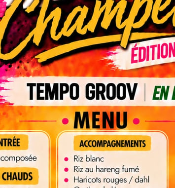 Tempo Groov en live, déjeuner champêtre de la Team PB